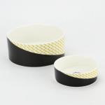 Multiple Size Personalized Ceramic Dog Bowls For Decoration / Promotional Gift