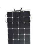 Anti Aging 100W Semi Flexible Monocrystalline Solar Panel
