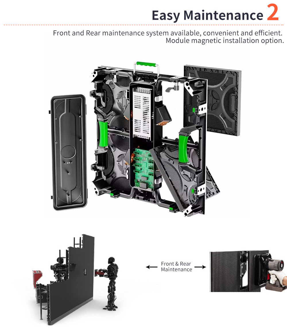 500x500mm 500x1000mm Outdoor Led Screen Hire P2.604 P2.976 P3.91 P4.81 3