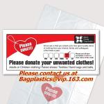 Heavy Duty Biodegradable china HDPE printed bag / charity bag / donation bag