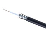 4C GYXTW Loose Tube Fiber Optic Cable , Light Weight Armoured Fiber Optic Cable