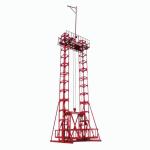 Single Structure Construction Hoist Building Material Steel Wire Capacity 2000Kg