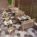 Outdoor Restaurant Booth Seating For Kitchen In Dining Room 120x55x105CM