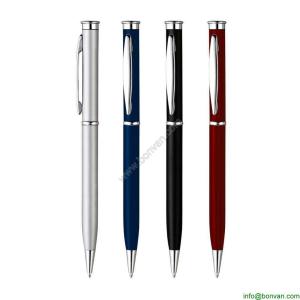 Quality engraved metal ball pen, laser metal ball point pen wholesale