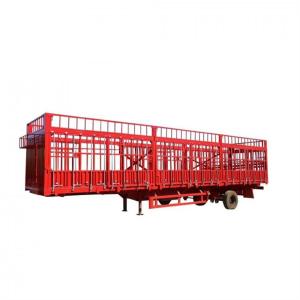 Quality 2 Or 3 Axle /4 Axle Truck 3mm Thick Grid Plate Frame Floor Trailer Side Wall Semi-Trailer Fence Semi-Trailer wholesale
