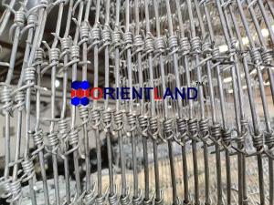 Quality Hot Dipped Galvanized Steel Fencing barbed Wire Concertina Coil 500m Barbed Wire wholesale