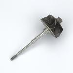 GT22V turbine wheel shaft for 760038-0003 9 blades for turbochargers