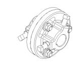Cast Iron Adjustable Coupler 1"