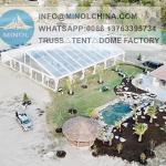Hard Pressed Outdoor White Party Marquee Tent Resistance UV