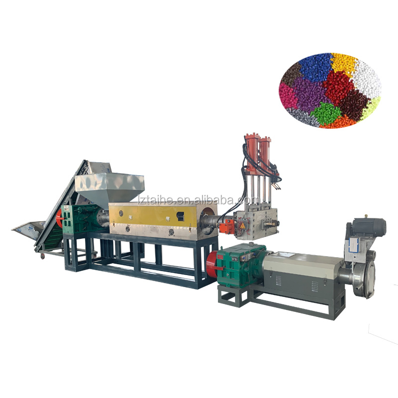 PP PE Plastic Film Recycling Granulator Machine of Plastic Extrusion Machine with 1