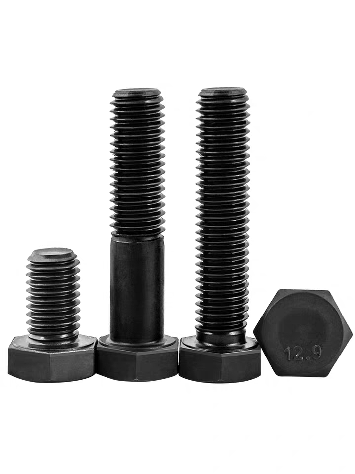 DIN933 Hex Bolt and Nut with Washer All Standard Thread Sizes Customized by Perno Steel
