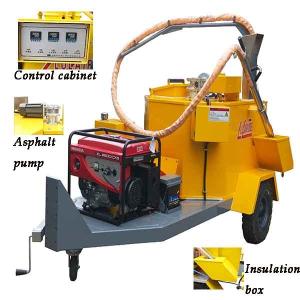 Quality Trailer Type Crack Sealing Machine Hydraulic Mixing LLRD-G500 wholesale