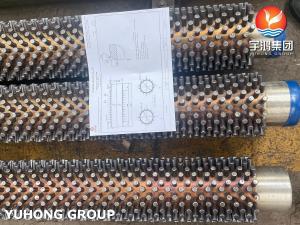 Quality Alloy Steel Studded Tube, ASME SA335 P5 With 11Cr, Fired Heater, Convective Heater Coils For Oil Refinary wholesale