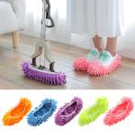 Chenille Fiber Floor Cleaning Tool 9.4 X 4.7inches Dust Mop Slippers
