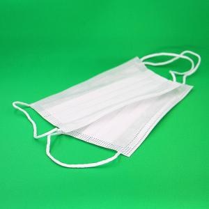 Quality Wholesale Non-woven Virus Protective Hypoallergenic Ear-loop 3-ply Disposable Face Masks wholesale