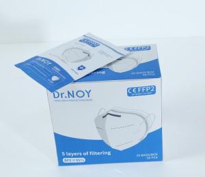 Quality Anti Bacteria / Viruses N95 Respirator Mask Unisex Use With Adjustable Nose Clip wholesale