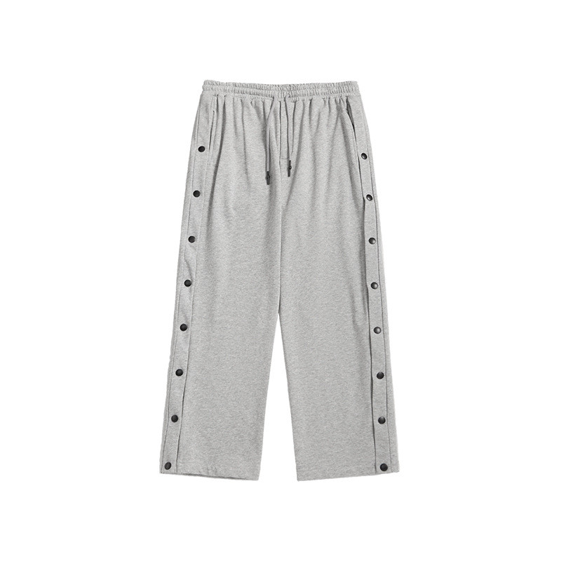 Windproof Mens Cotton Jogger For Double Breasted Print Jogging Sweatpants