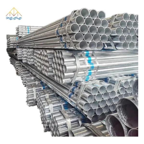 Cheap ASTM Bs Round Galvanized Mild Steel Pipe Hot Dip Galvanized 219mm for sale