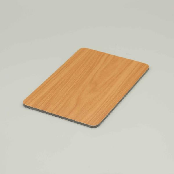 Scratch-resistant Swiss pear wood Aluminum Composite Panel 4MM 1.22*2.44m