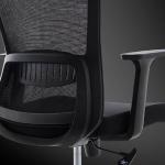 Metal Ergonomic Swivel Chair Wear Resistant Mesh High Back Executive Chair