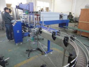 Quality 15Kw Juice PET Bottle Shrink Packing Machine 0.03mm - 0.15mm Sticker Labeling Machines wholesale