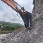 Impact Hydraulic Top Hammer Rock Drill Attachment For Crushing Rock CE Certified