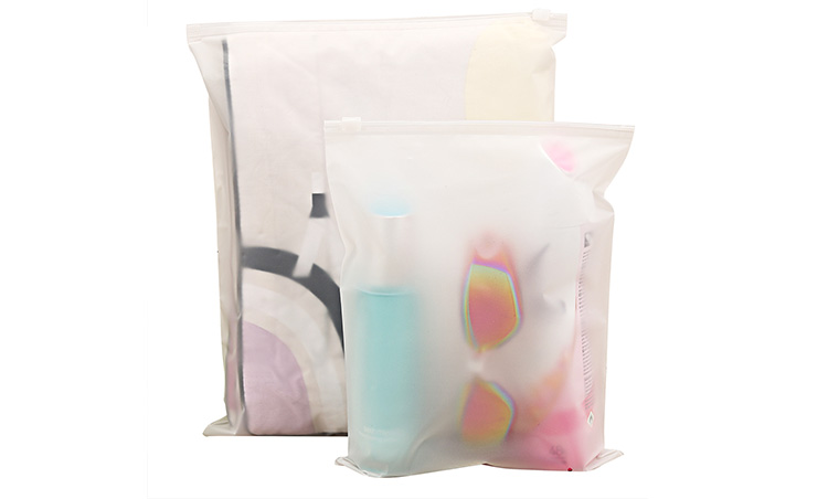 PVC/EVA/PP Custom Plastic Bag Biodegradable PVC Plastic Zip Bags For Travel