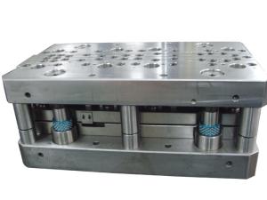 Quality Female Terminal Progressive Sheet Metal Dies Press Tool Two Row Cavity Small Fitting wholesale