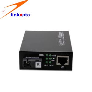 Quality 40km Transmission SFP Media Converter Single Fiber SC Connector For Offices wholesale