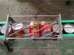 Tin Can Pop Top Beverage Can Filling Machine Seamer , Small Juice Filling
