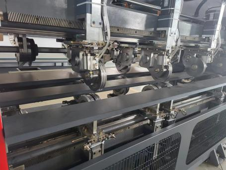 Corrugated Nc Thin Blade Slitter Scorer Machine with 130mm Min Scorer Width