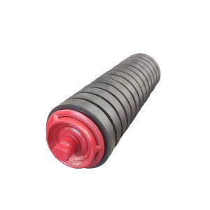 Quality Steel Conveyor Roller for Mining Red or Black and Bearing Model 204205305306308000 wholesale