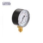 WYYW pressure gauge price bottom connection 2" 50mm plastic case air pressure