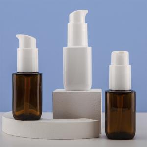 Quality PET Plastic Lotion Packaging Press Empty Bottle For Cosmetic Foundation Liquid Sunscreen wholesale