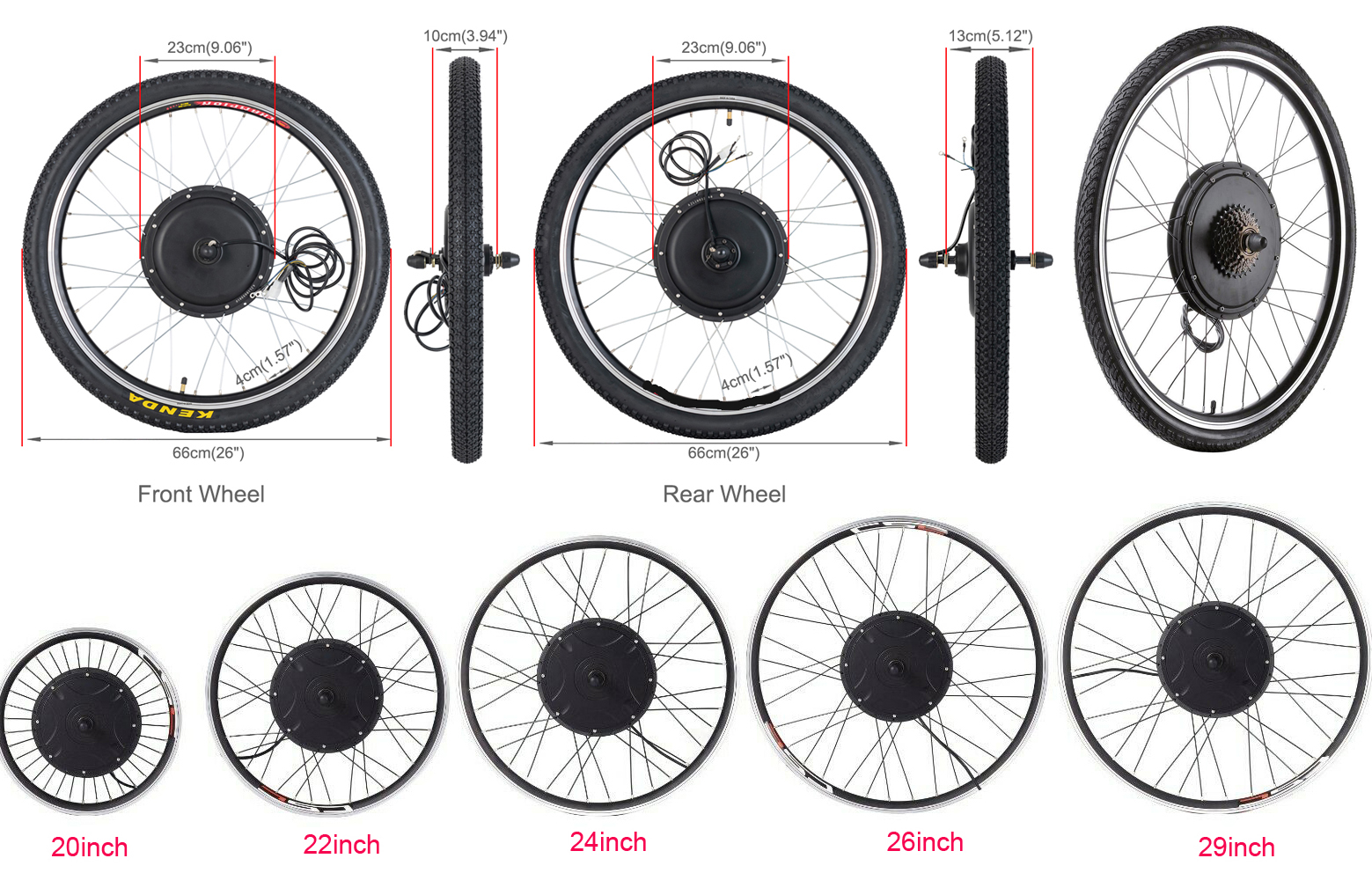 80km/h speed 48V-72v brushless hub motor 3000w/kit bike electric/3000w ebike conversion kit