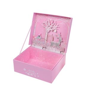 Quality Magnet Sustainable Gift Box Packaging , Moistureproof 3D Packaging Box wholesale