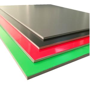 Quality 2440mm Length Brushed Aluminum Composite Panel UV Resistance Fireproof wholesale