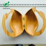 Olive Beech Wooden Clutch Bag