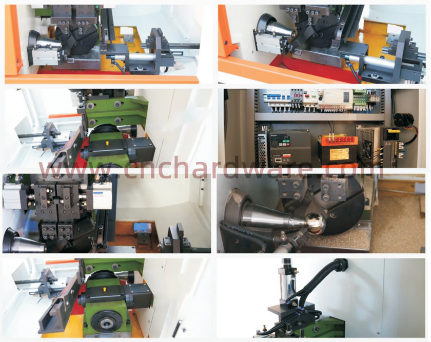 Mirror Surface Ball Valve Body CNC Turning Machine