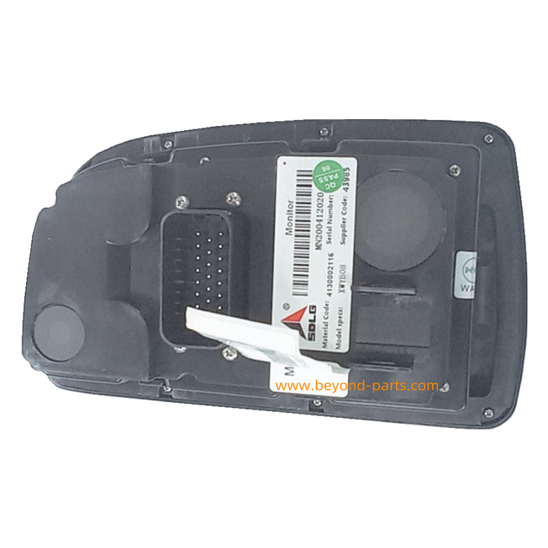 SDLG Original New 60F 70F 80F Excavator Spare Parts Monitor Cluster Gauge Panel 4130002116