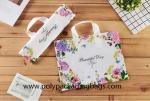 0.12mm Biodegradable Handle Plastic Bag For Shopping