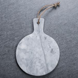 Quality Round Oem Marble Stone Chopping Board For Kitchen wholesale