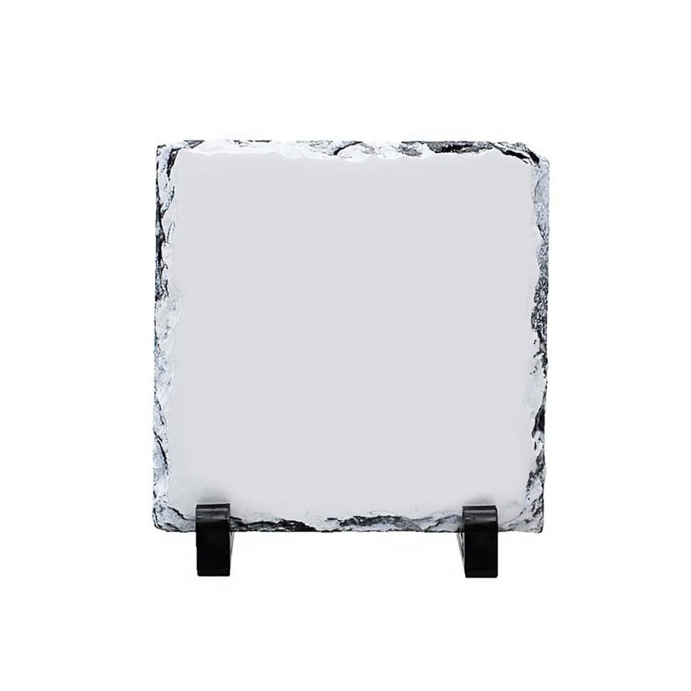 Customized Various of Shapes Sublimation Blank Rock Photo Slate
