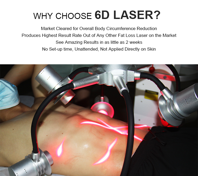 635nm Wavelength Beauty Apparatus Laser Slimming Cellulite Reduction Machine