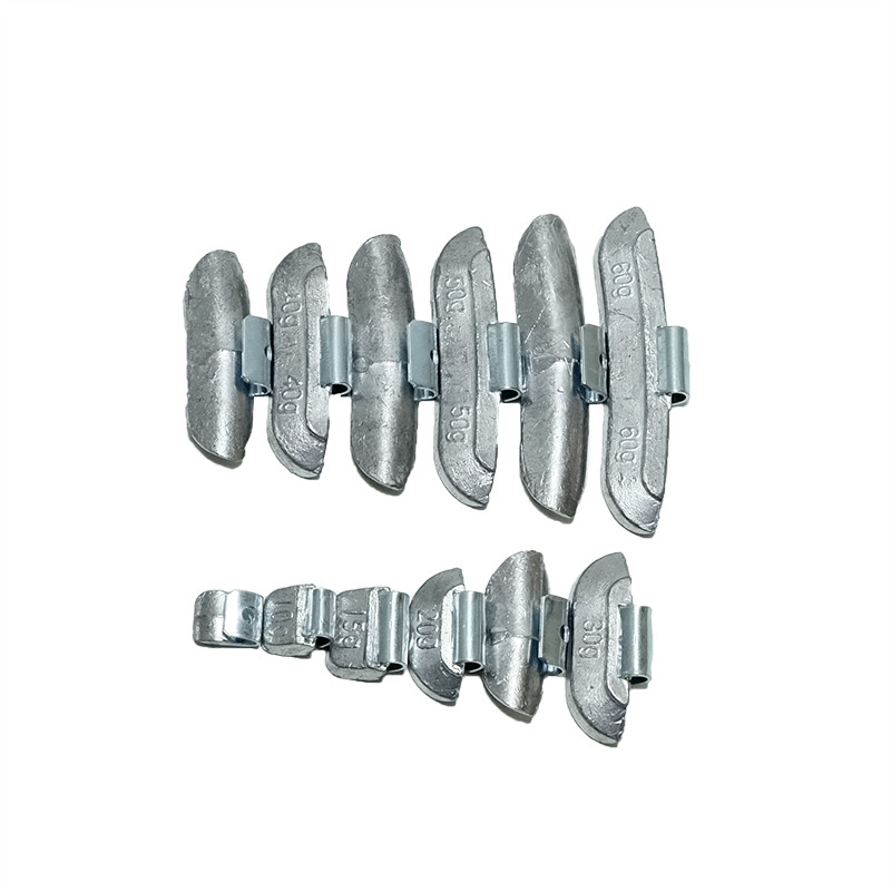 Customizable Wheel Balancer Calibration Weight Ensure Smooth Driving Silvery