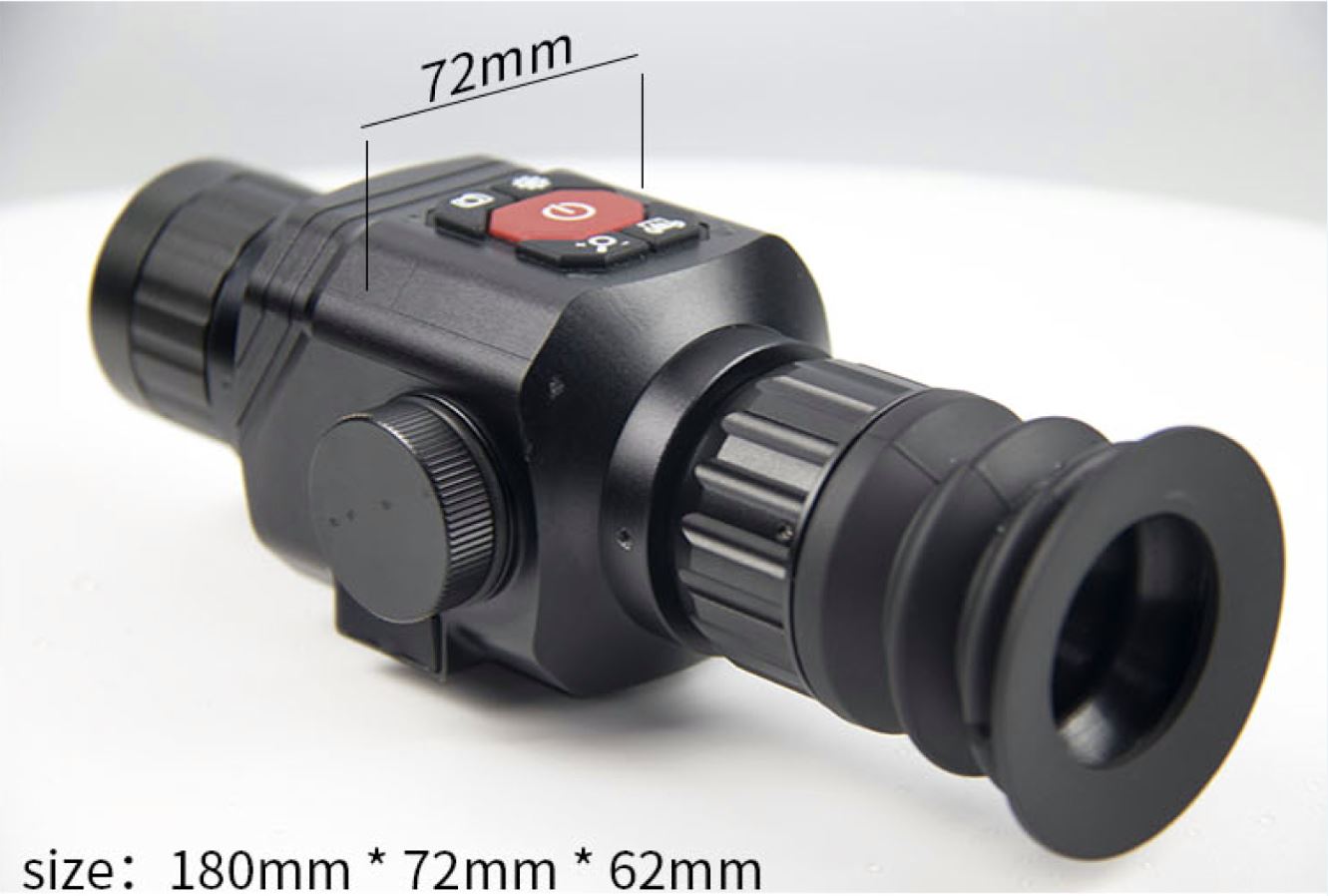 Night Vision Optic 35MM Lens Handheld Thermal Image Scope for 1800M Detection Distance