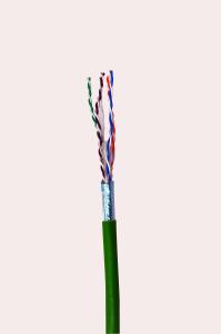 Quality High Speed Category 6A CMR Ethernet Cable , Bulk Cat6a Ethernet Cable 23 AWG wholesale