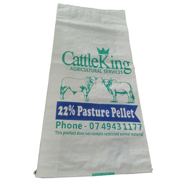 Cheap 25kg 50kg PP Woven Bags Virgin Polypropylene Material Any Size Available for sale