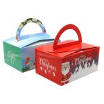 Varnishing Luxury Paper Bag Box , Embossing Christmas Gift Boxes Packaging