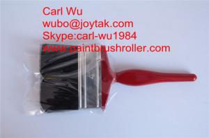 Quality Natural pure bristle Chinese bristle synthetic mix paint brush wood handle plastic handle 4 inch PB-004 wholesale
